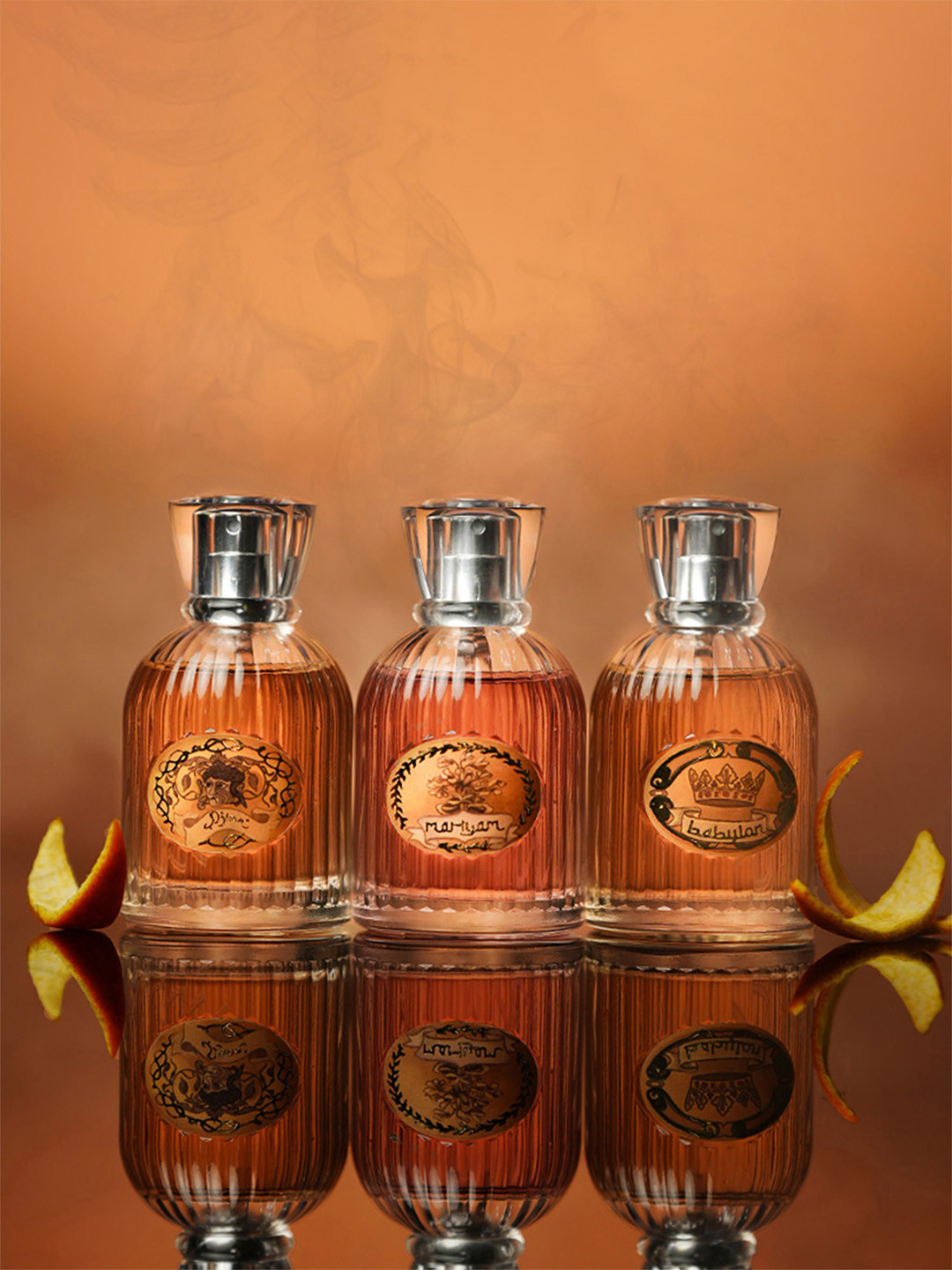 Theater Sama Women Set Of 3 Perfume Gift Set - Babylon, Mariyam & Djinn (50ml Each)