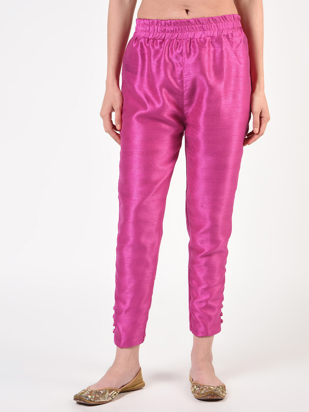 FLOREOS Women Comfort Easy Wash Regular Trousers