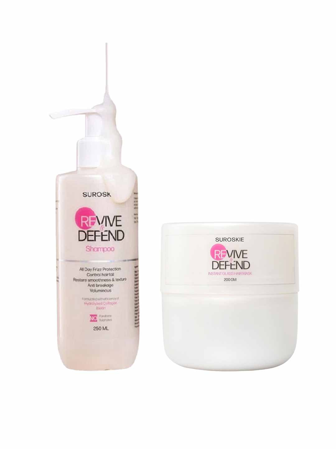 SUROSKIE Hair Repair Shampoo 250ml & Conditioner Mask 200ml Combo