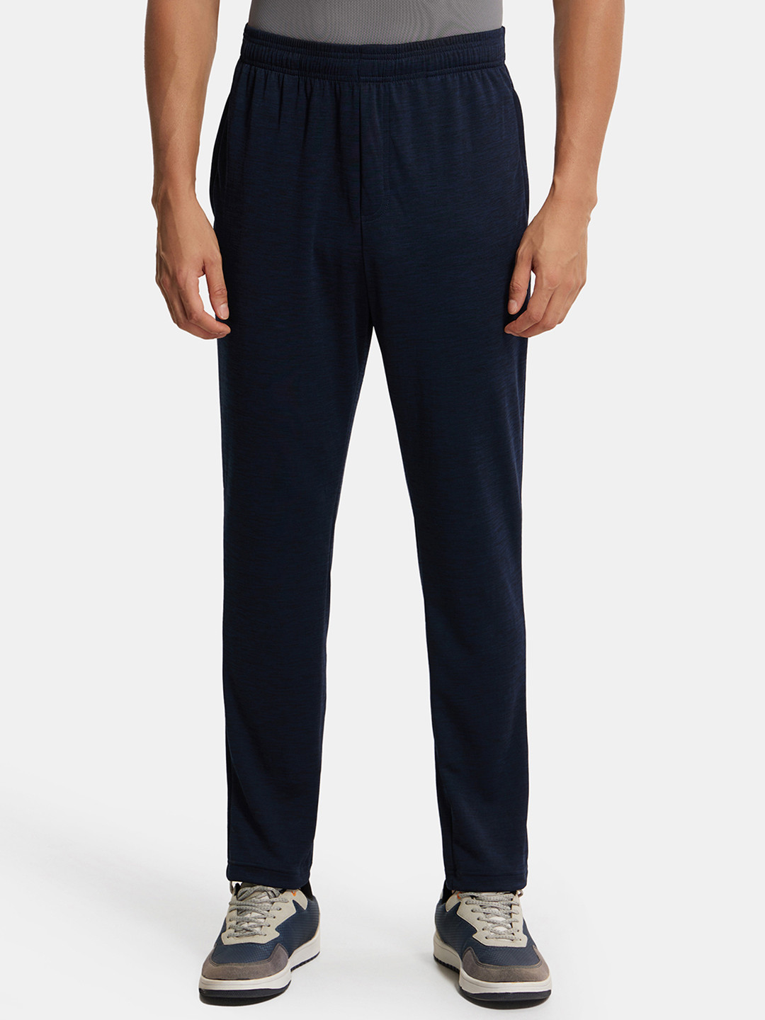 Jockey Lightweight Microfiber Trackpant with Zipper Pockets and StayFresh Treatment - MV24