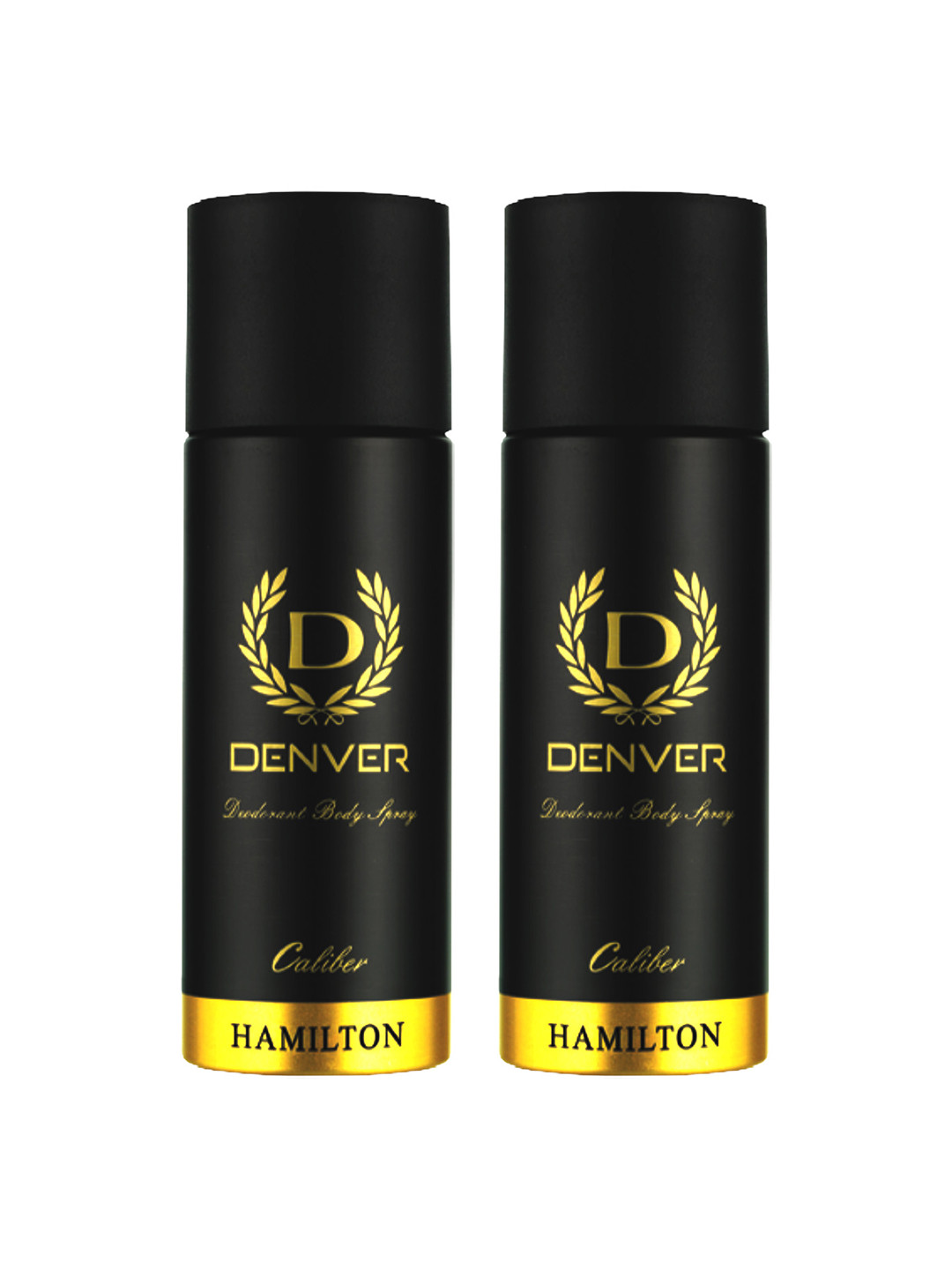 Denver Men Set of 2 Caliber Nano Body Deodorant Spray - 50 ml each