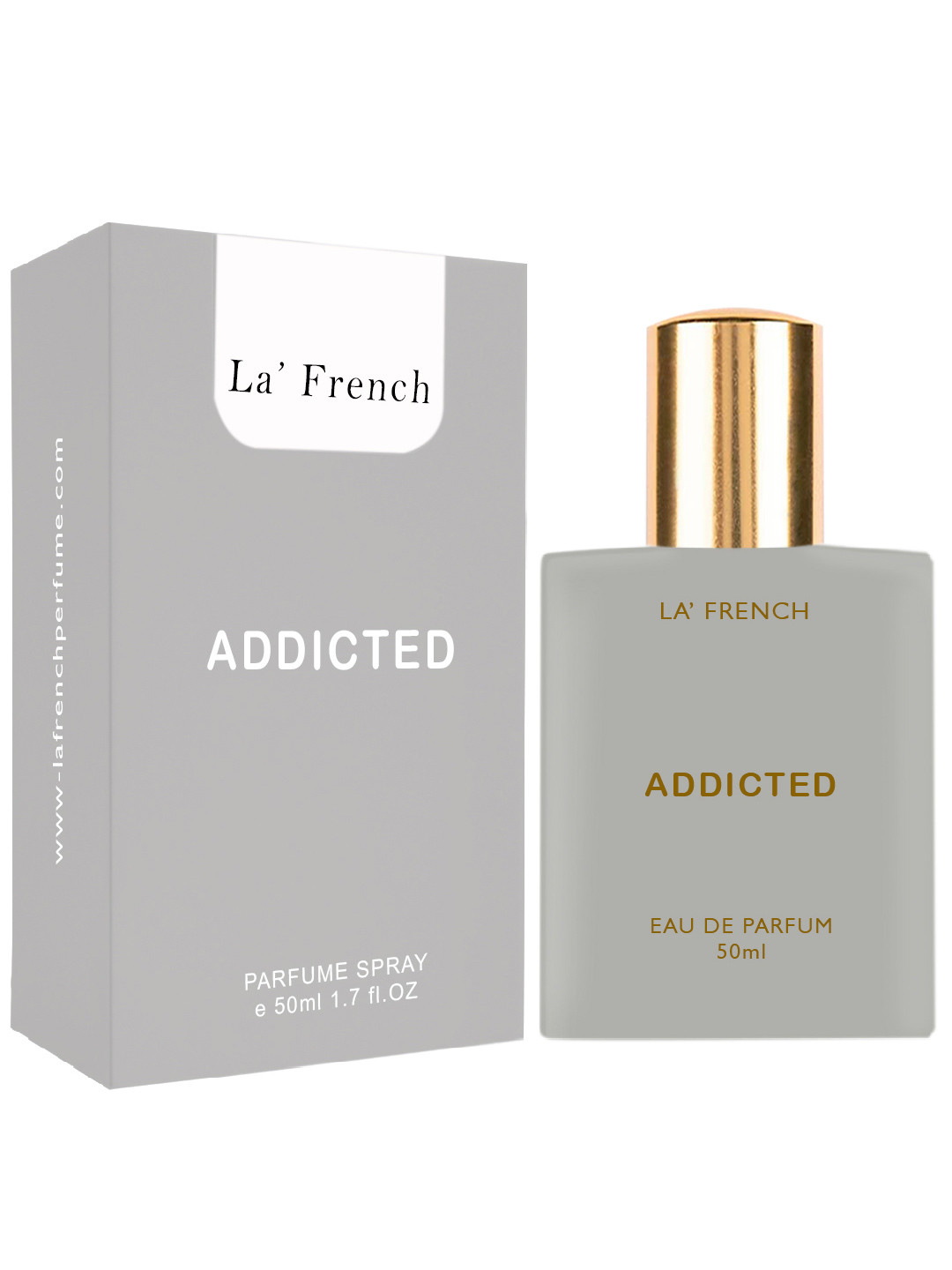La French Addicted Long Lasting Eau De Parfum - 50 ml