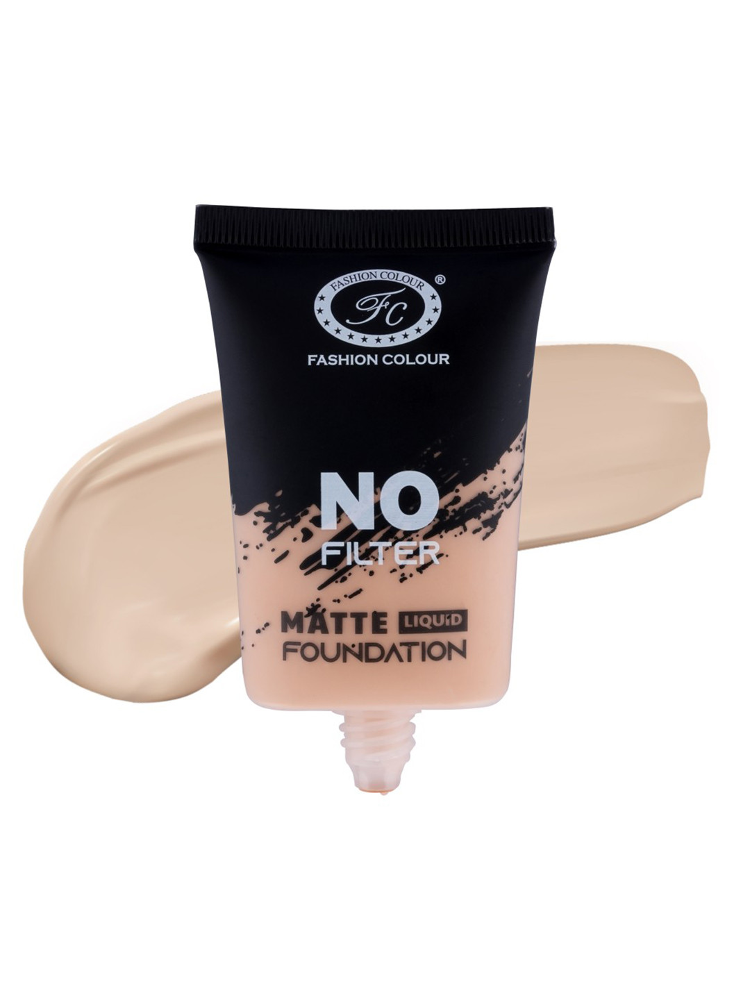 Fashion Colour No Filter Matte Liquid Foundation-  40 g- Pearl White 01