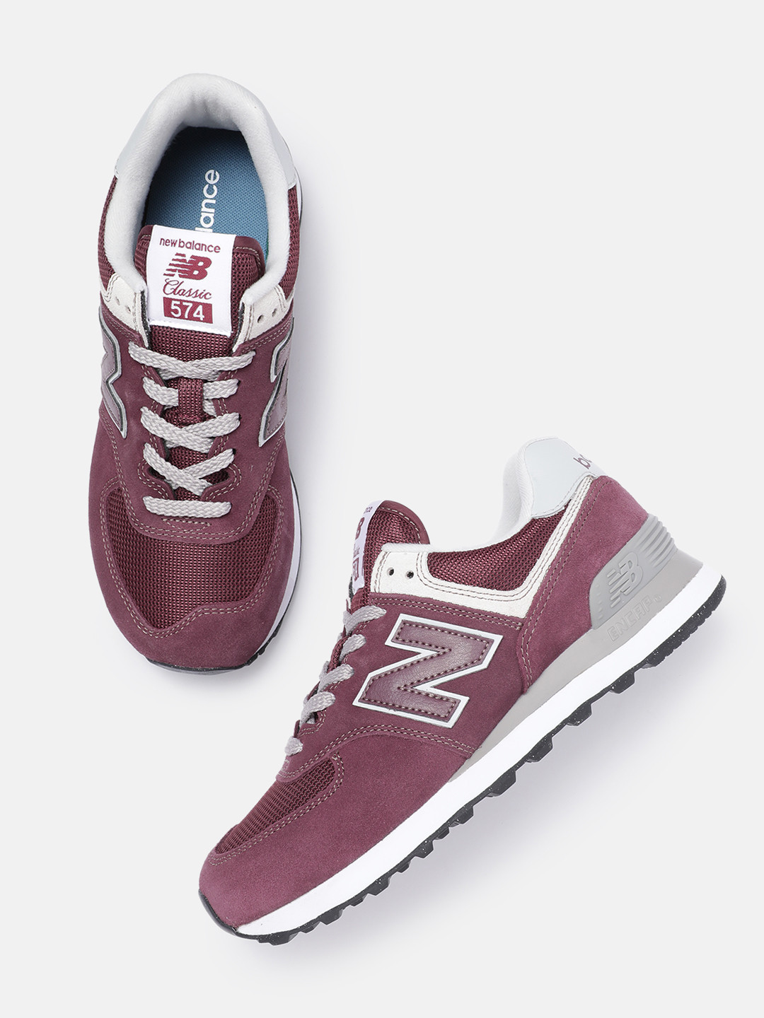 New Balance Men 574 Suede Sneakers