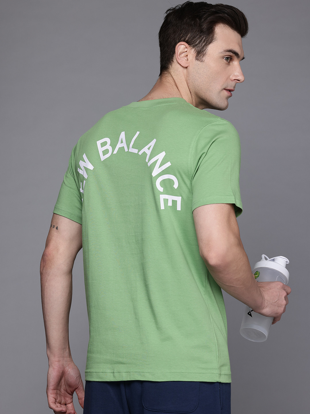 New Balance Men Sport Arch Graphic Pure Cotton T-shirt