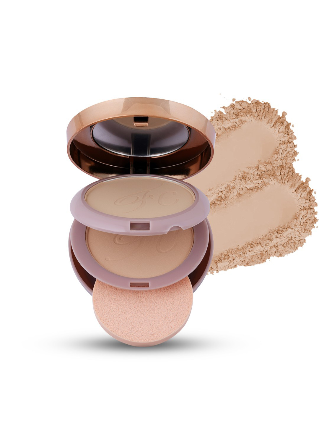 Fashion Colour 2-In-1 BB Perfect Coverage Velvet Smooth Compact - 20 g Shade 02