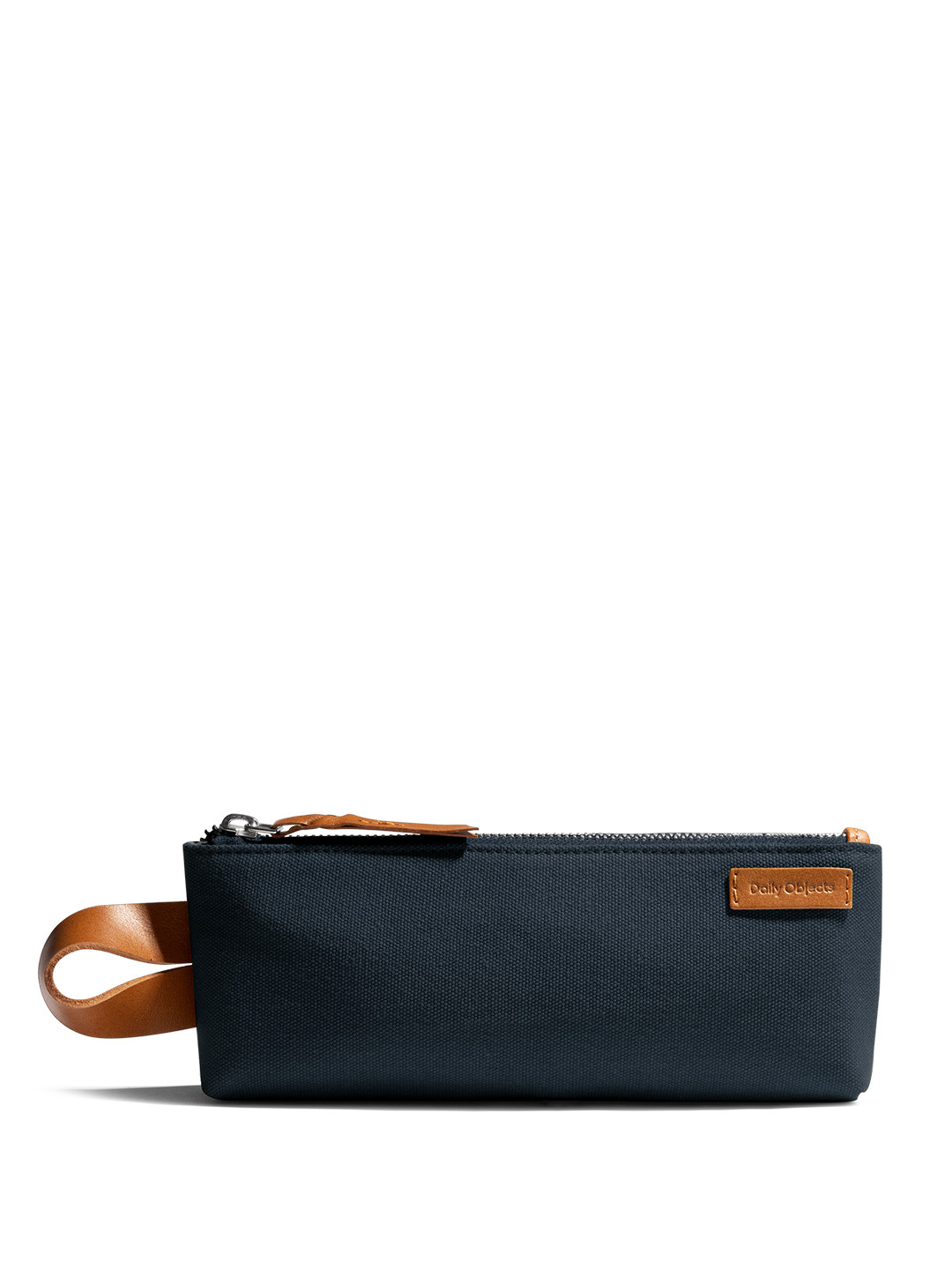 DailyObjects Midnight Blue & Brown Vault Pouch