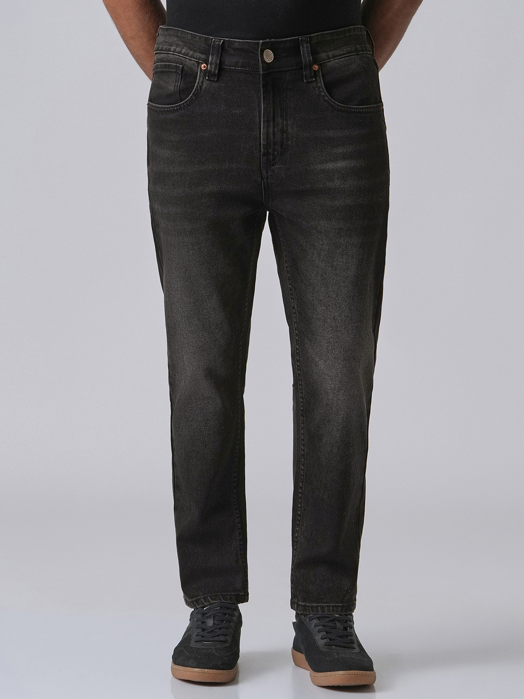 Banana Club Men Light Fade Grey Slim Fit Denim Jeans