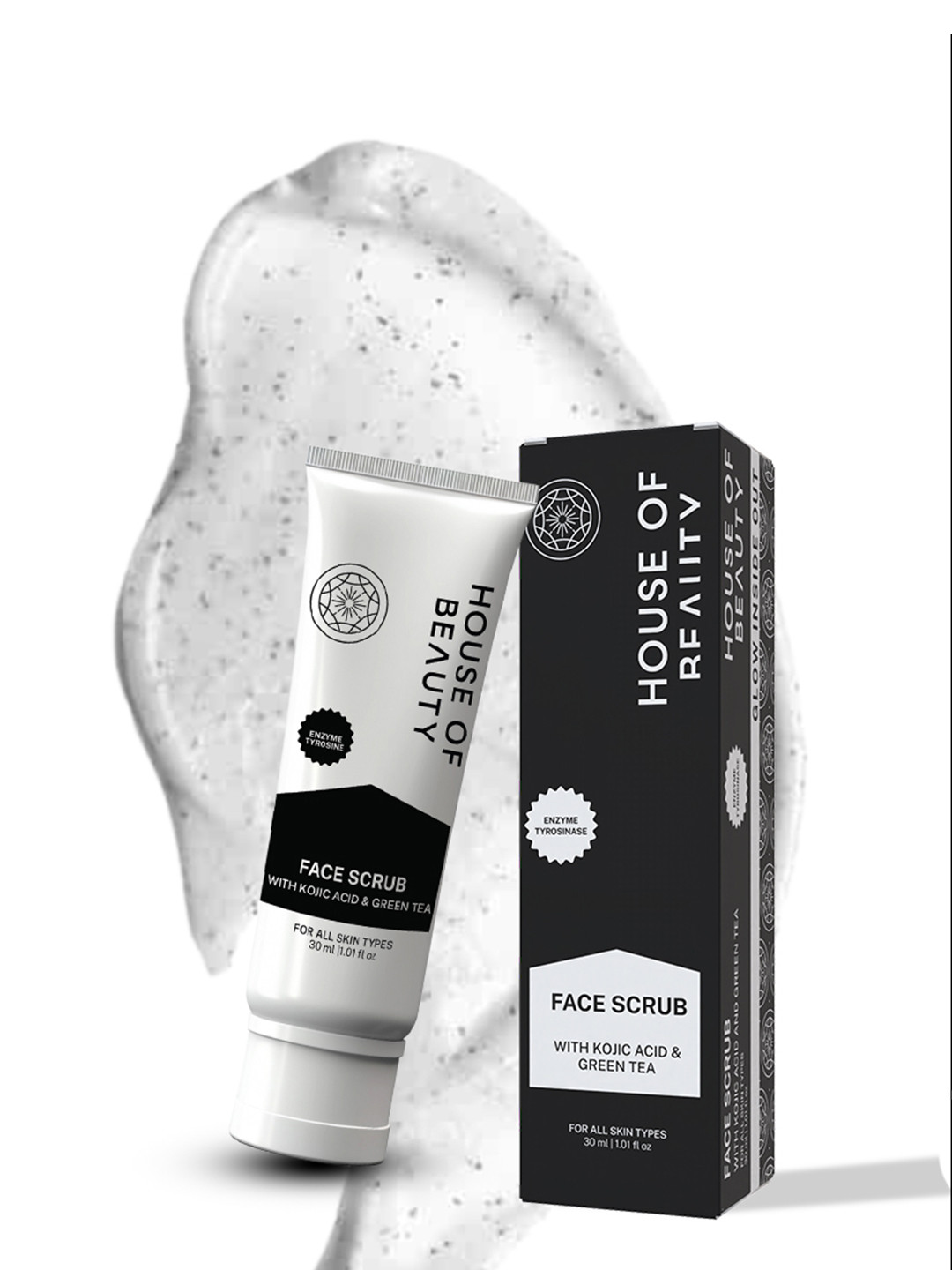 House of Beauty Kojic Acid Face Scrub - 30ml