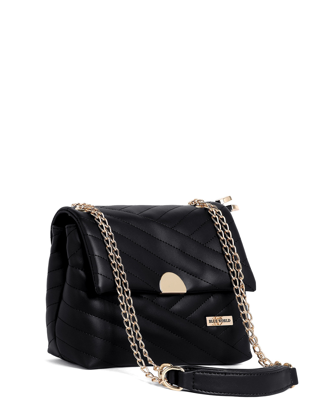 BLUE WORLD Women Solid Crossbody Sling Bag