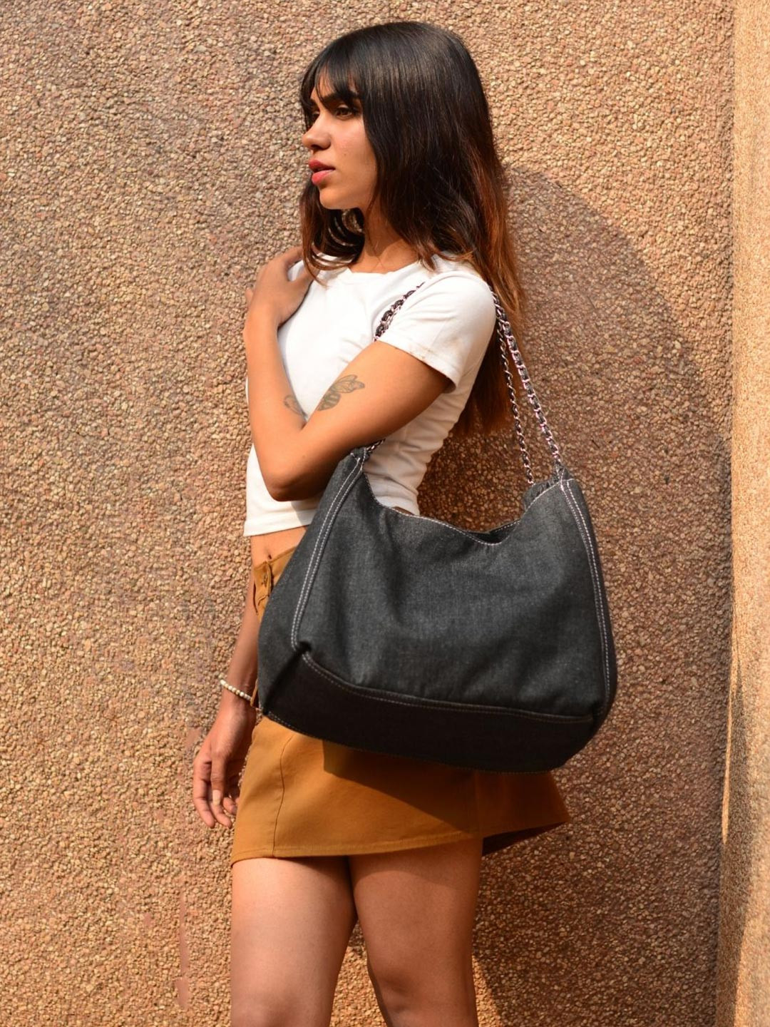 EcoRight Denim Tote Bag