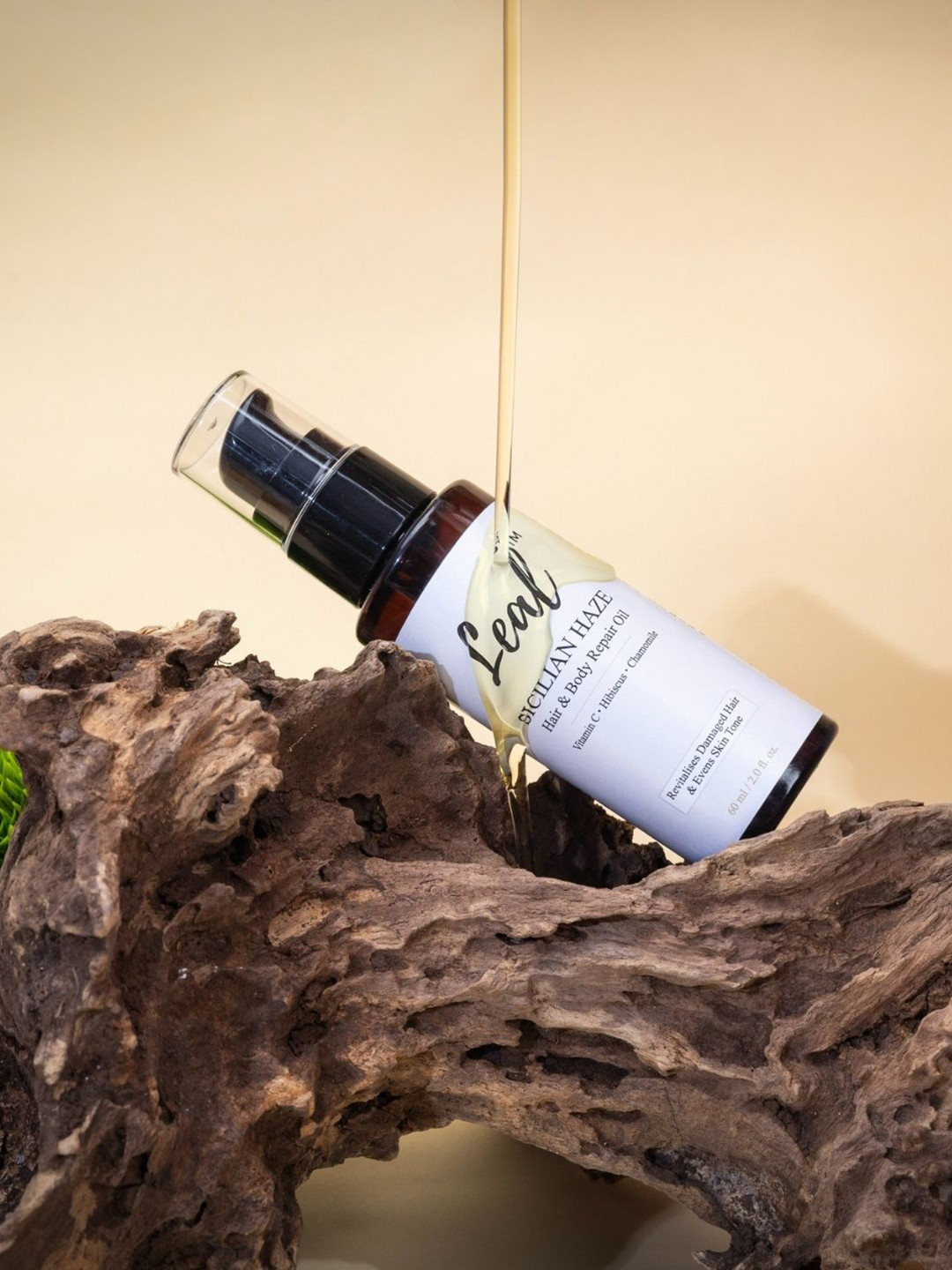 Leal Cosmetics Sicilian Haze Hair & Body Repair Oil With Almond Oil - 60 ml