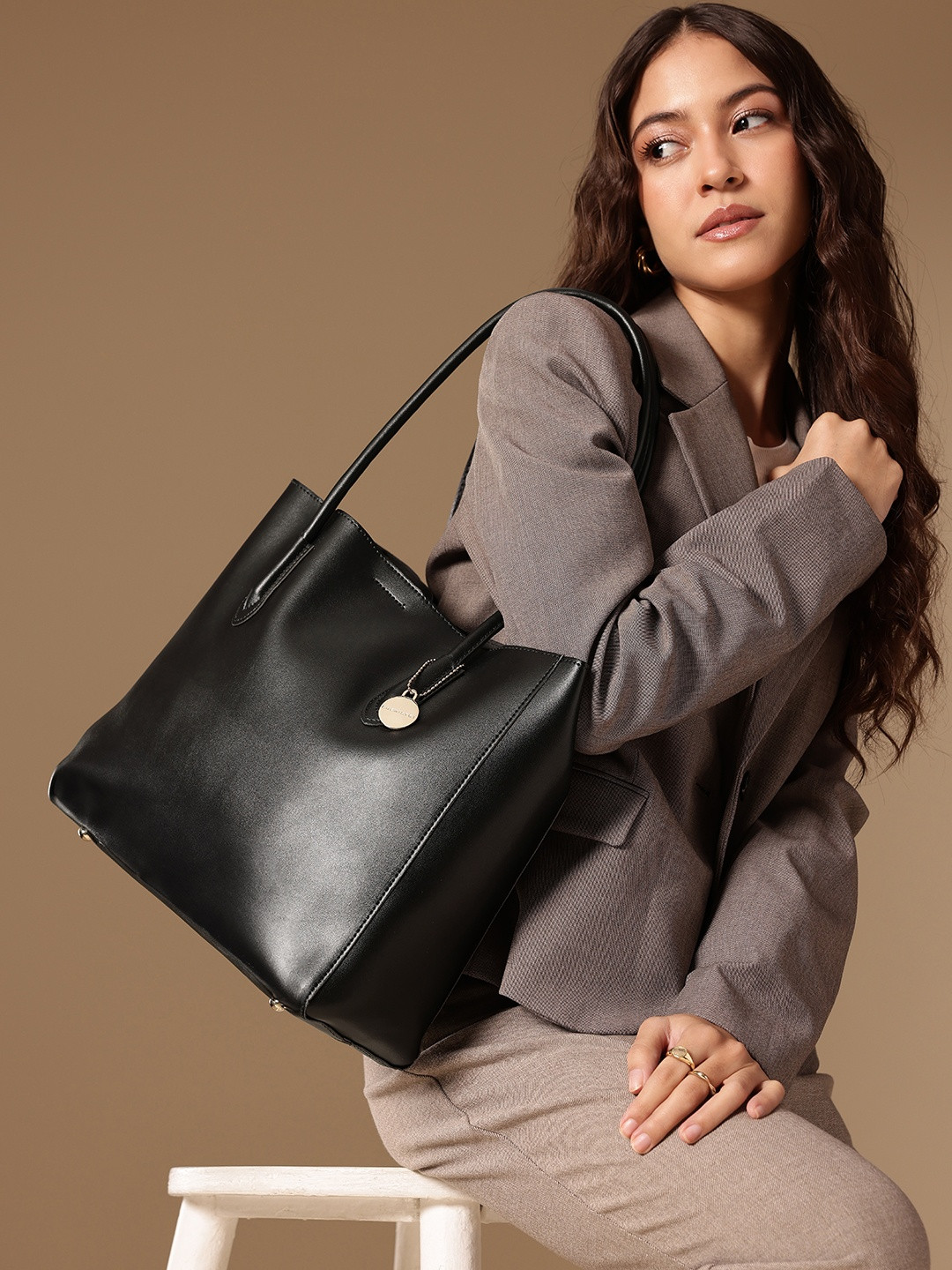 Chemistry Women Office Tote Bag With Pouch