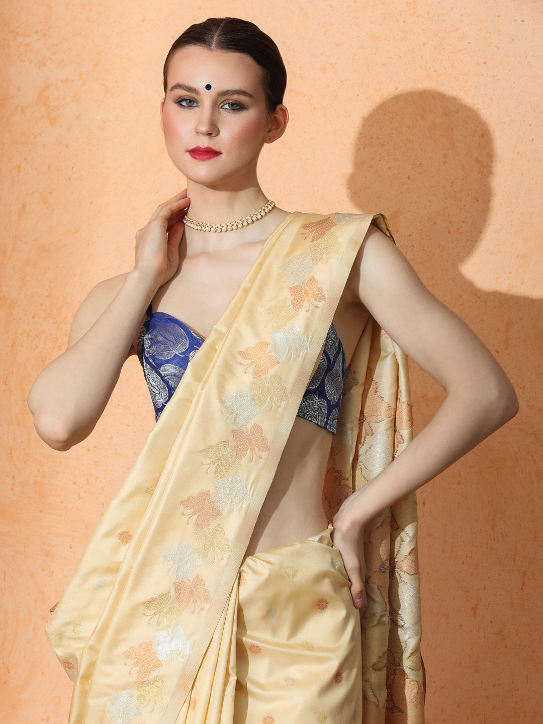 SARHA Woven Design Banarasi Saree