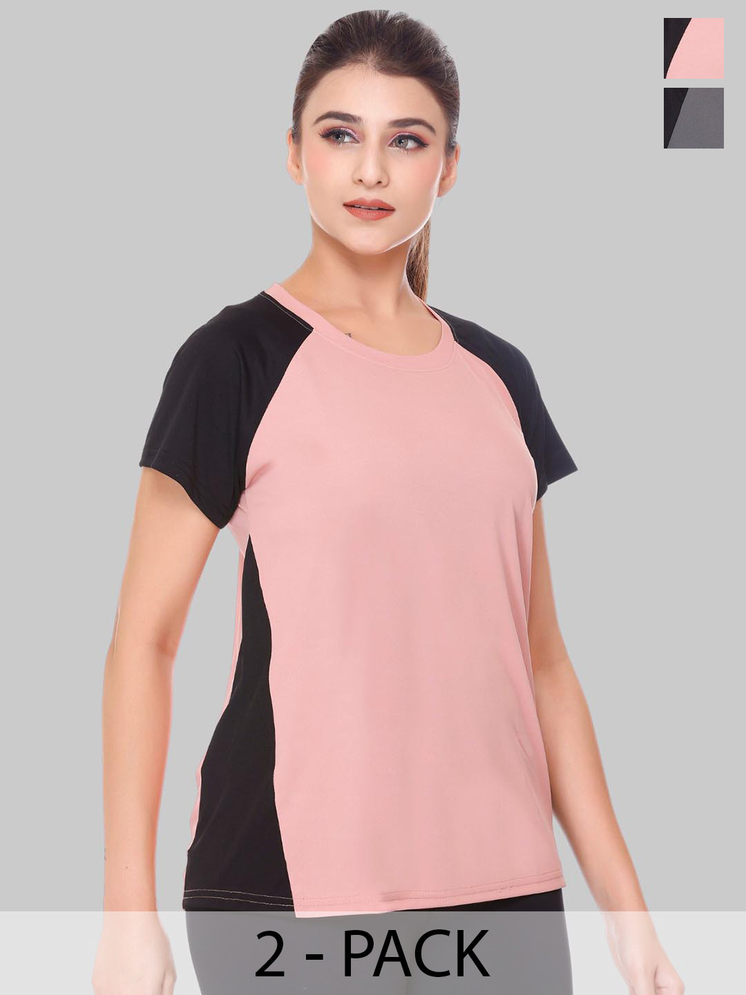 White Moon Women 2 Pockets T-shirt