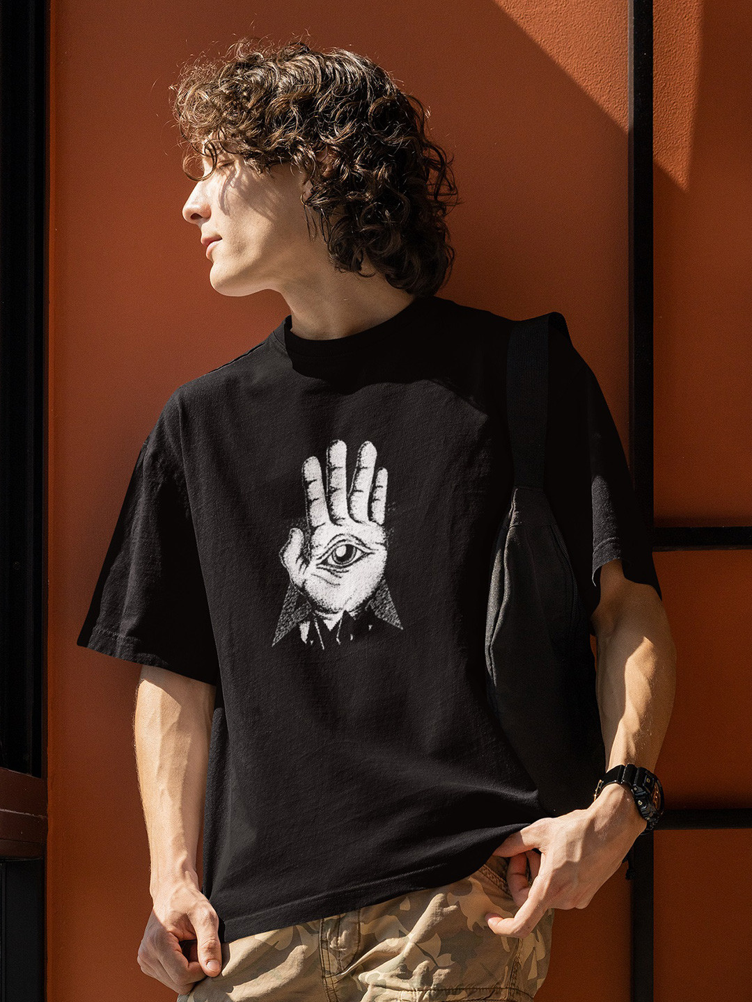 TheBTclub Men Activchill Hope Oversized T-shirt