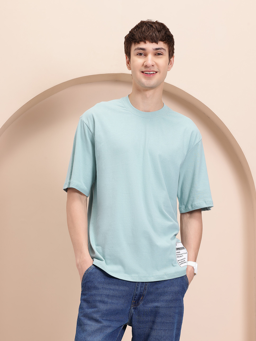 Mast & Harbour Men 1 Relaxed Fit T-shirt