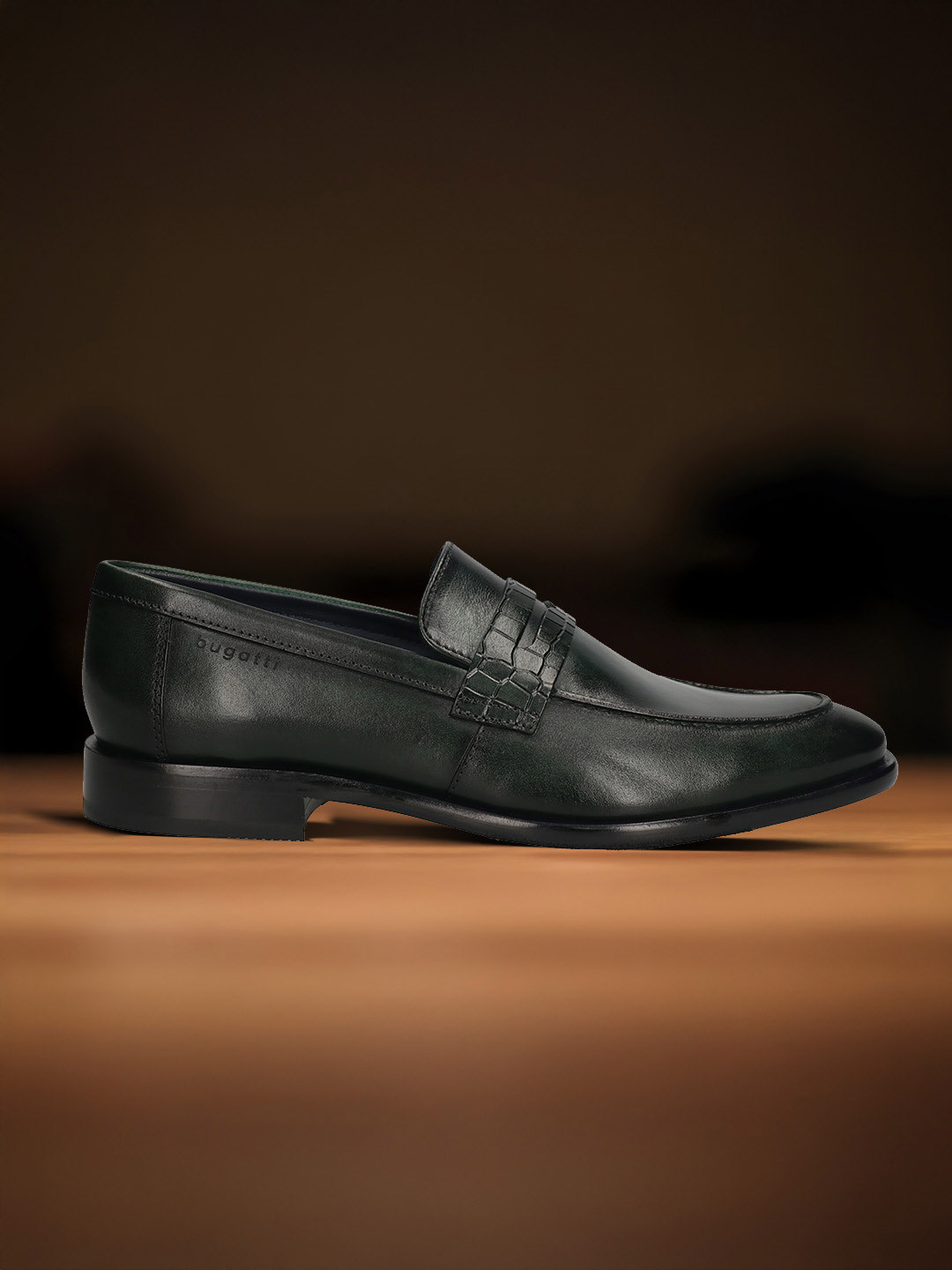 Bugatti Mansueto Flex Revo Men Leather Formal Penny Loafers