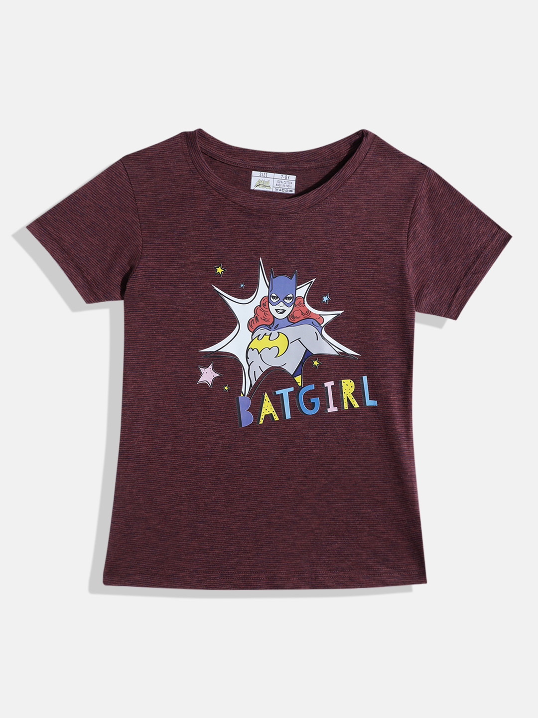 Eteenz Kids Girls Bat Girl Printed T-Shirt