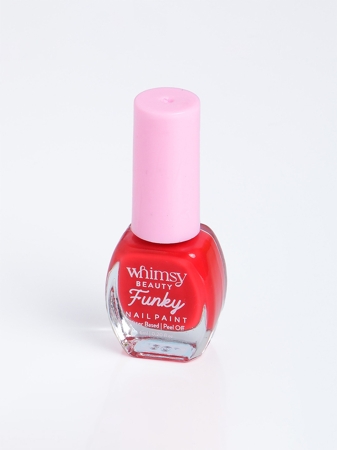 Whimsy Beauty Funky Water Based Nail Paint 6ml - Red