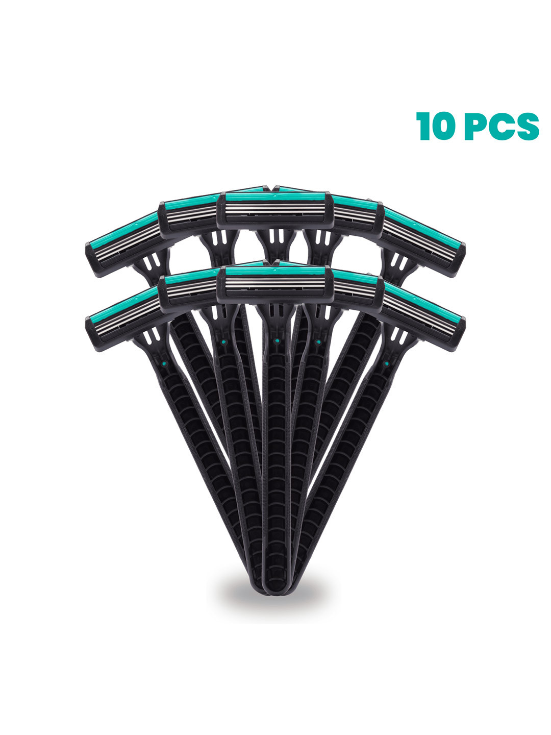 E1 Set Of 10 Disposable 3-Blade Precision Razors