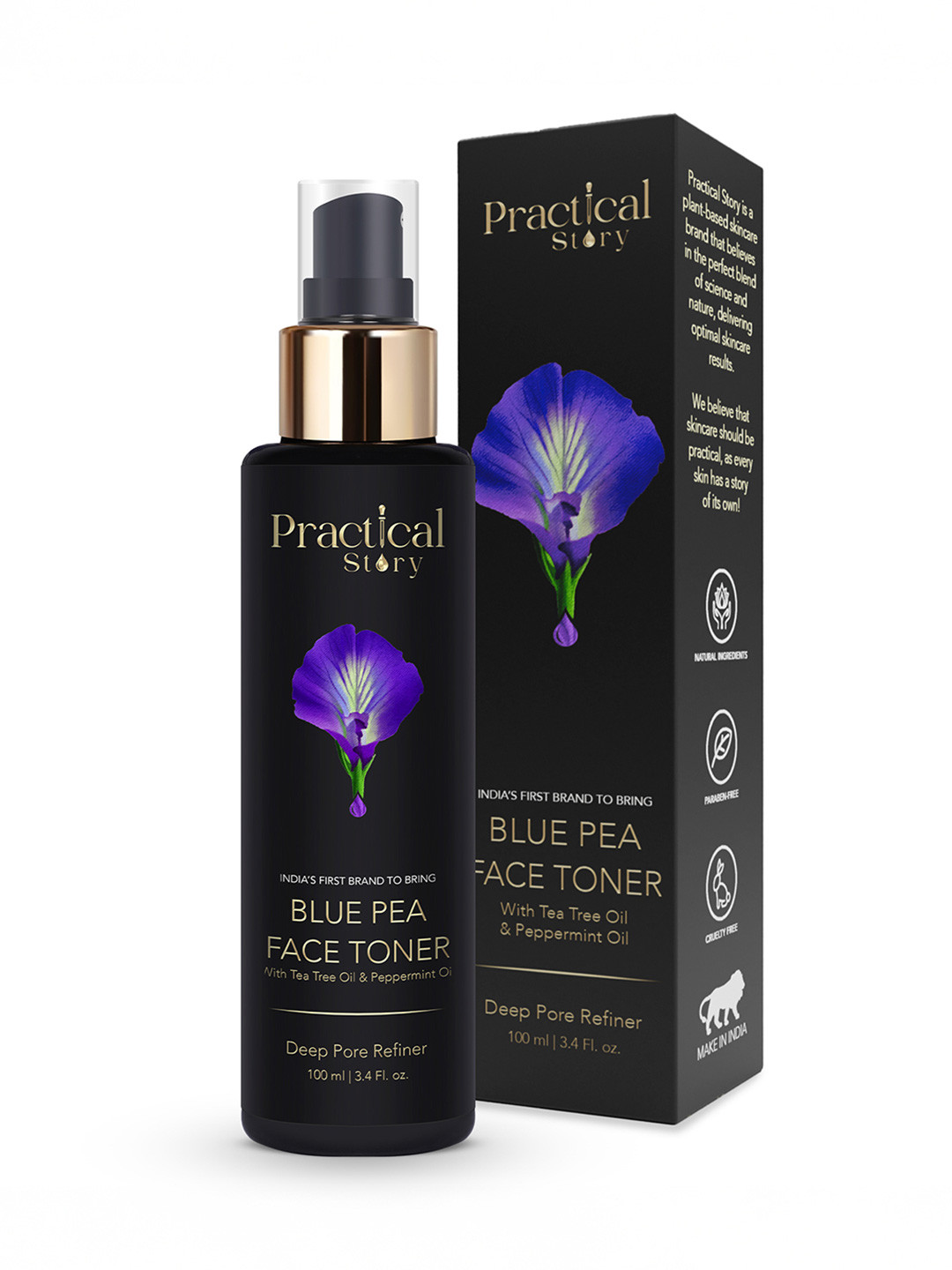 Practical Story Blue Pea Face Toner -100 ml