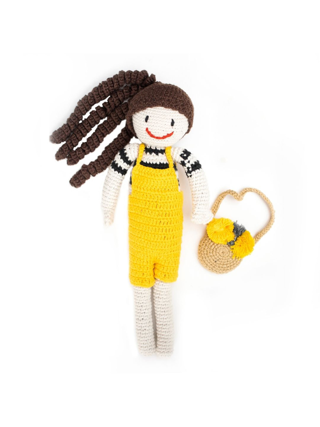 Nesta Toys Handmade Crochet Doll 11 Inch Amigurumi Stuffed Toy