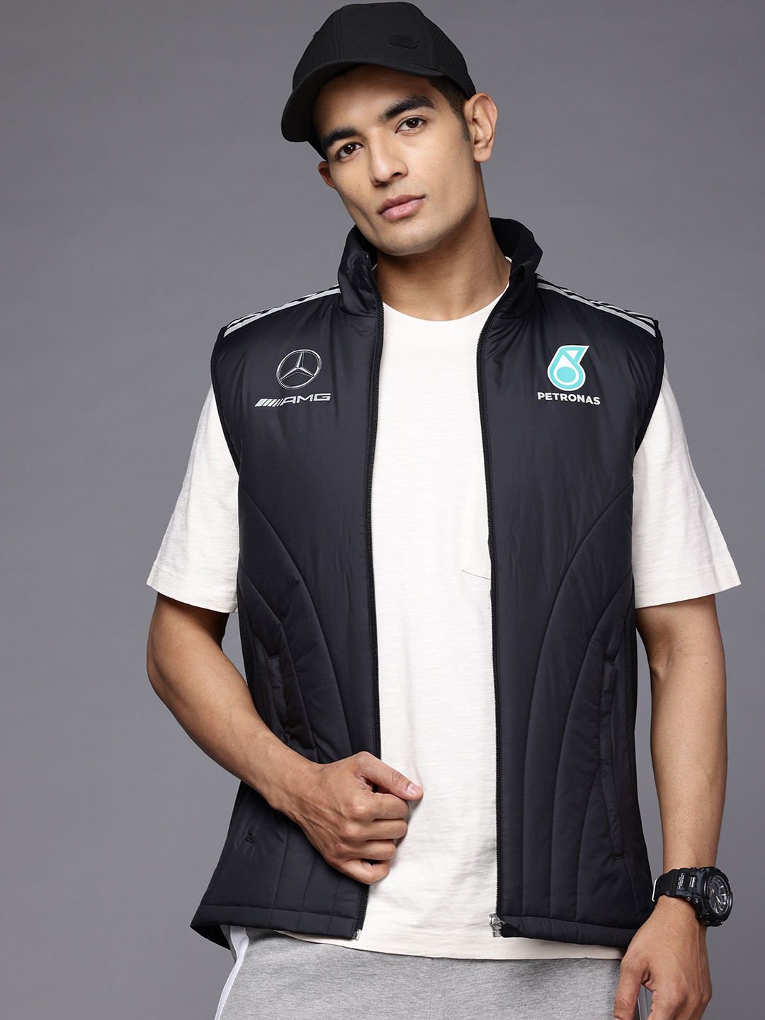 ADIDAS Mercedes - AMG Petronas Formula One Team DNA Gilet Jacket