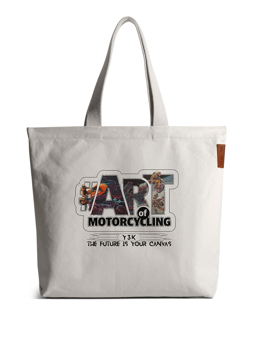DailyObjects Art of Motorcycling City Tote
