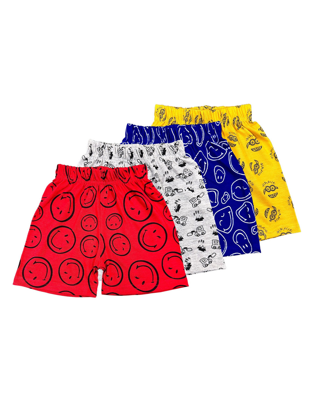 Surfbae Unisex Kids Printed Running Shorts