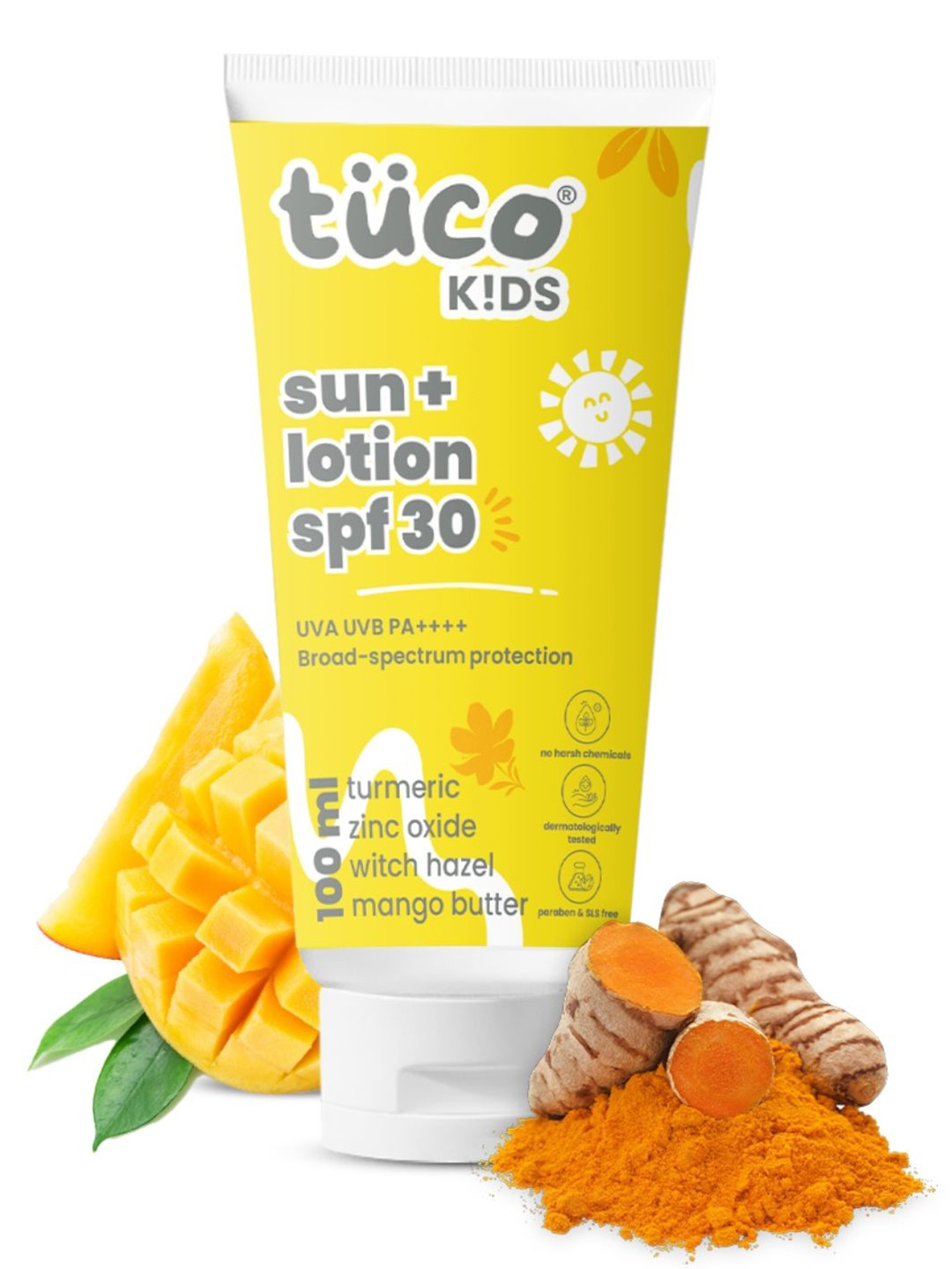 Tuco Intelligent Kids Sunscreen + Body Lotion SPF30- 100ml
