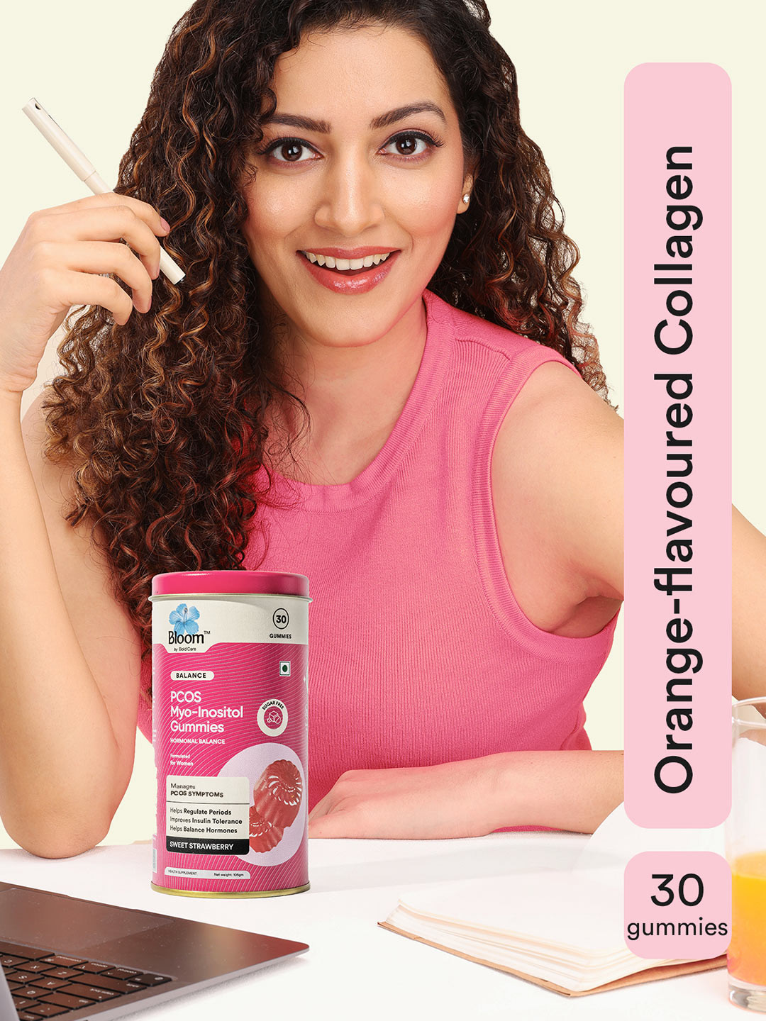 Bloom PCOS Myo-Inositol Gummies- 30 Gummies