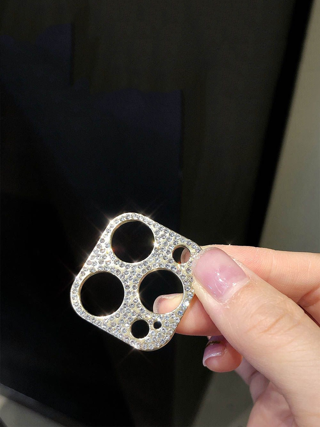 Luxury Kase Glitter iPhone 13 Pro Max Camera Lens Diamond Protector Cover