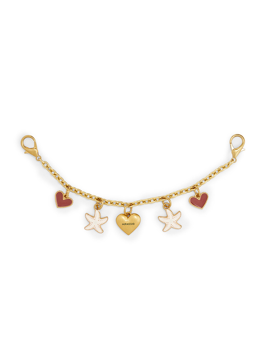 MIRAGGIO Embellished Seaheart Handbag Charm
