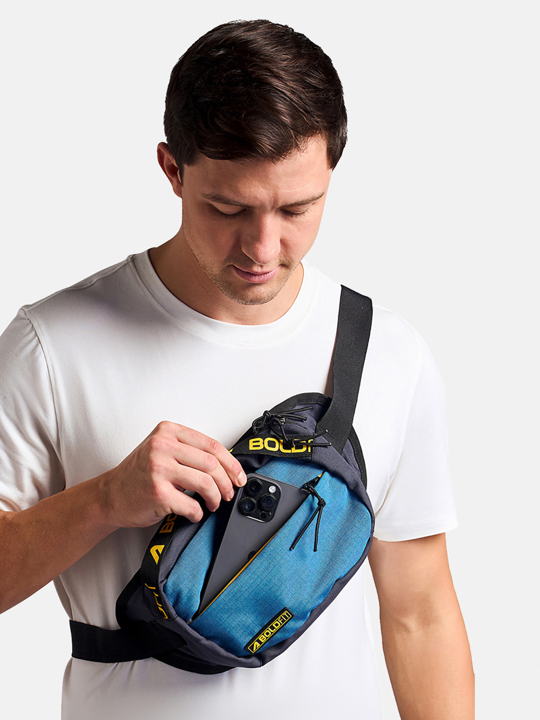 BOLDFIT Unisex Waist Bag Slinger