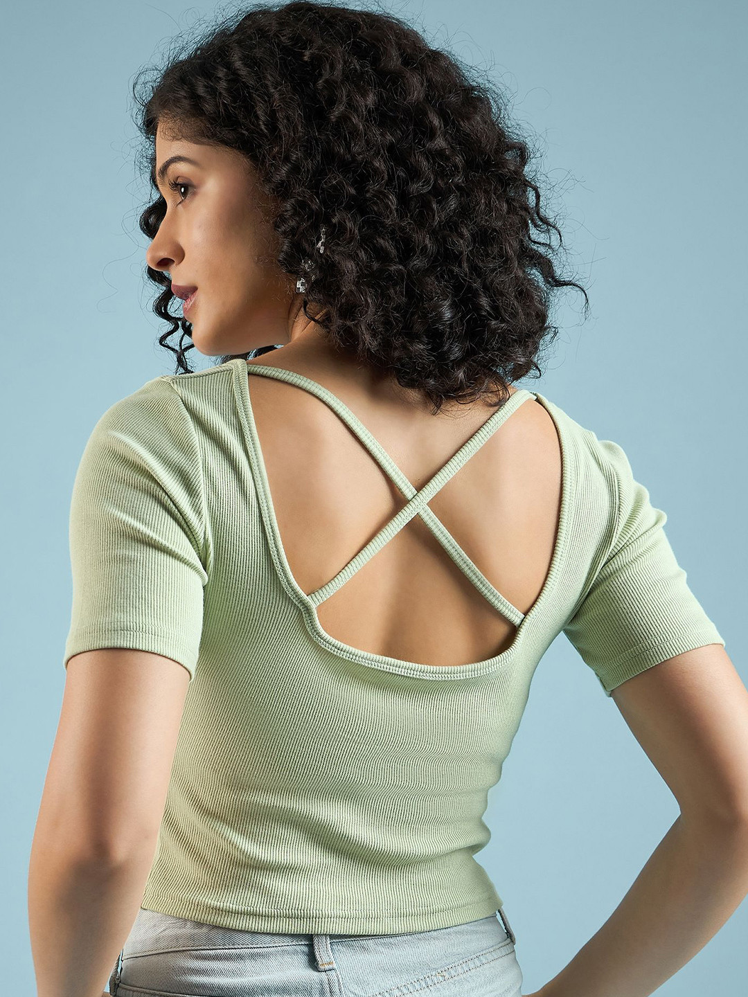 DressBerry Women's Crop Top