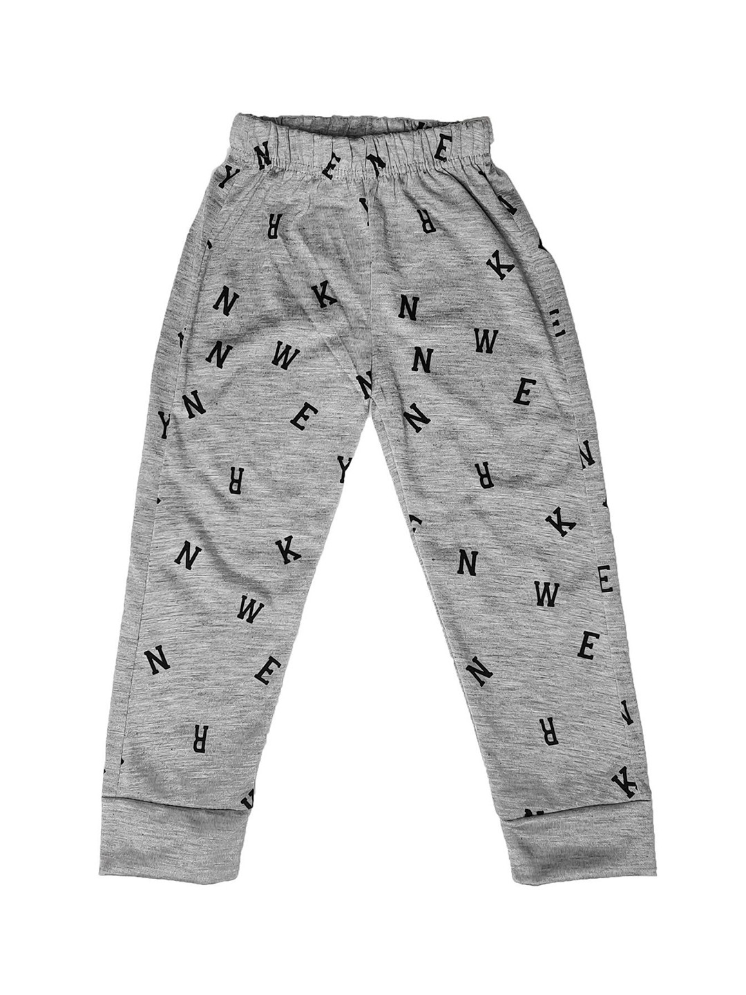 Surfbae Kids Printed Cotton Relaxed-Fit Dri-FIT Mid-Rise Cotton Joggers