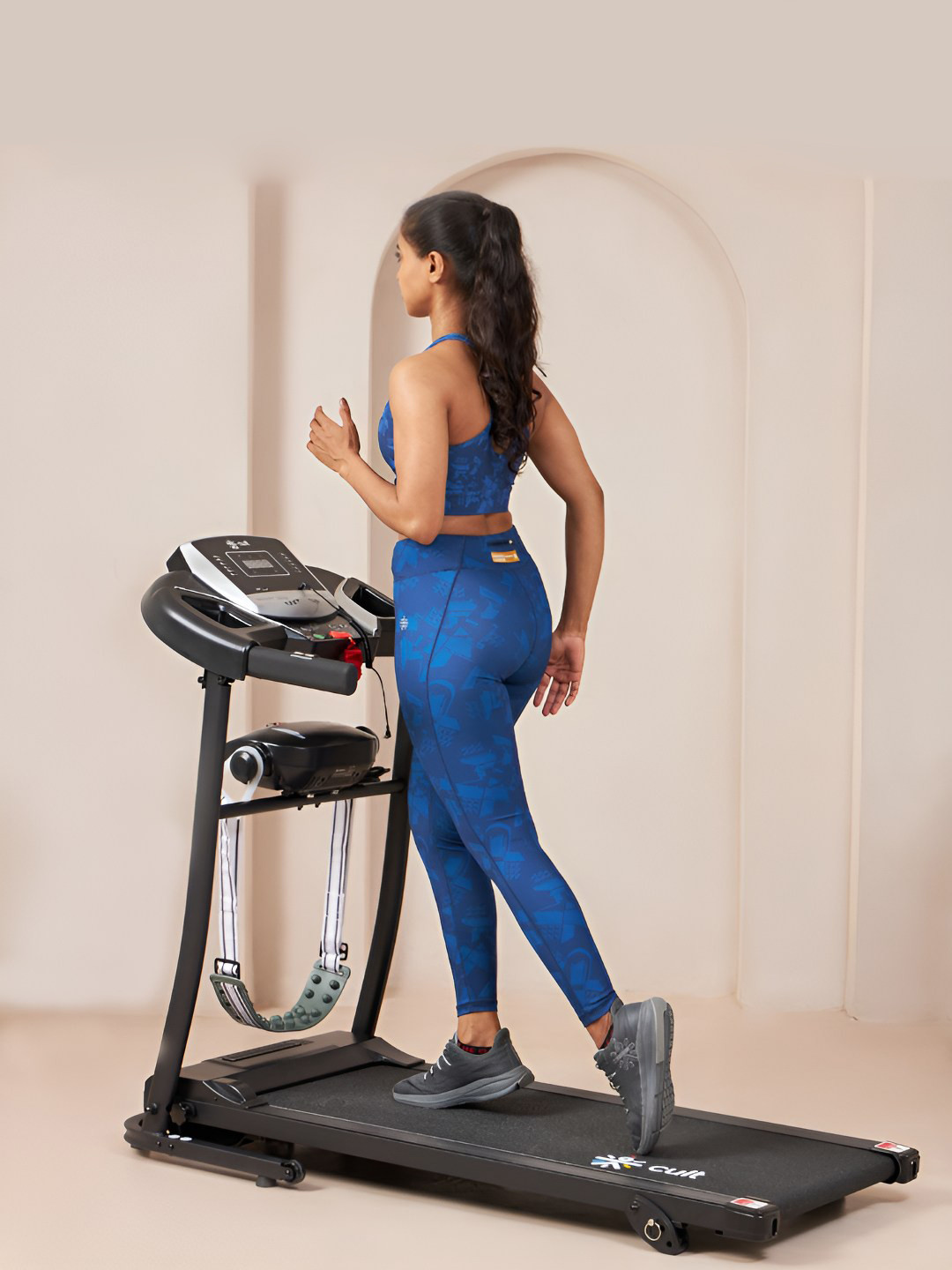 CULT Cultrun M3.0 3HP Peak Treadmill 3 Level Manual Incline Max Weight-100Kg