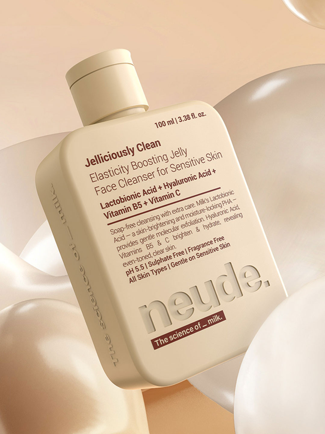 Neude Skin Jelliciously Clean pH 5.5 Best Face Cleanser - 100 ml