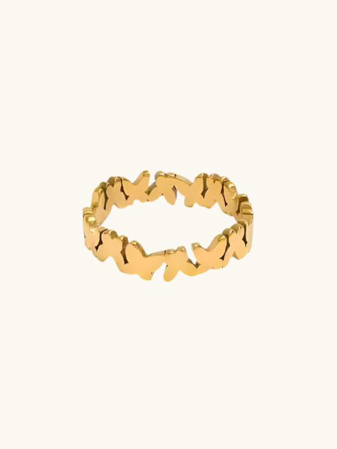 Zaisha 18k Gold Plated Gleam Ring