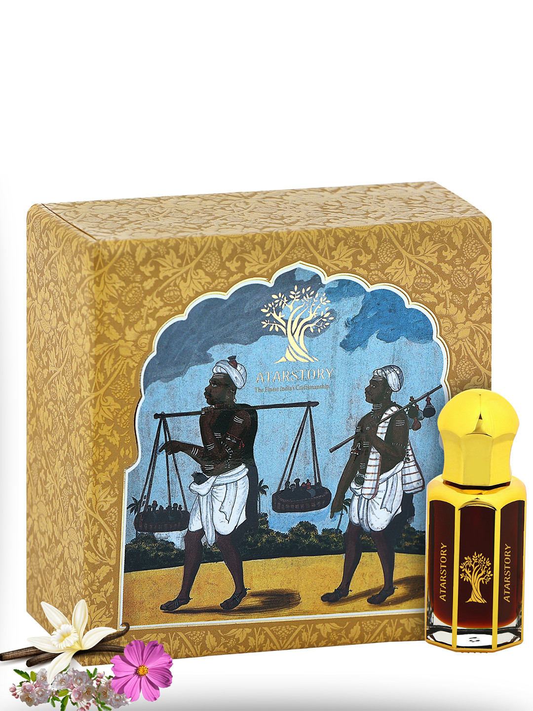 ATARSTORY Stardust Best Long Lasting Herbal Alcohol Free Attar 12 ml