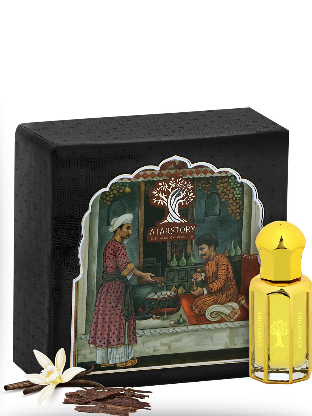 ATARSTORY Timber Oudh Best Long Lasting Herbal Alcohol Free Attar 12 ml