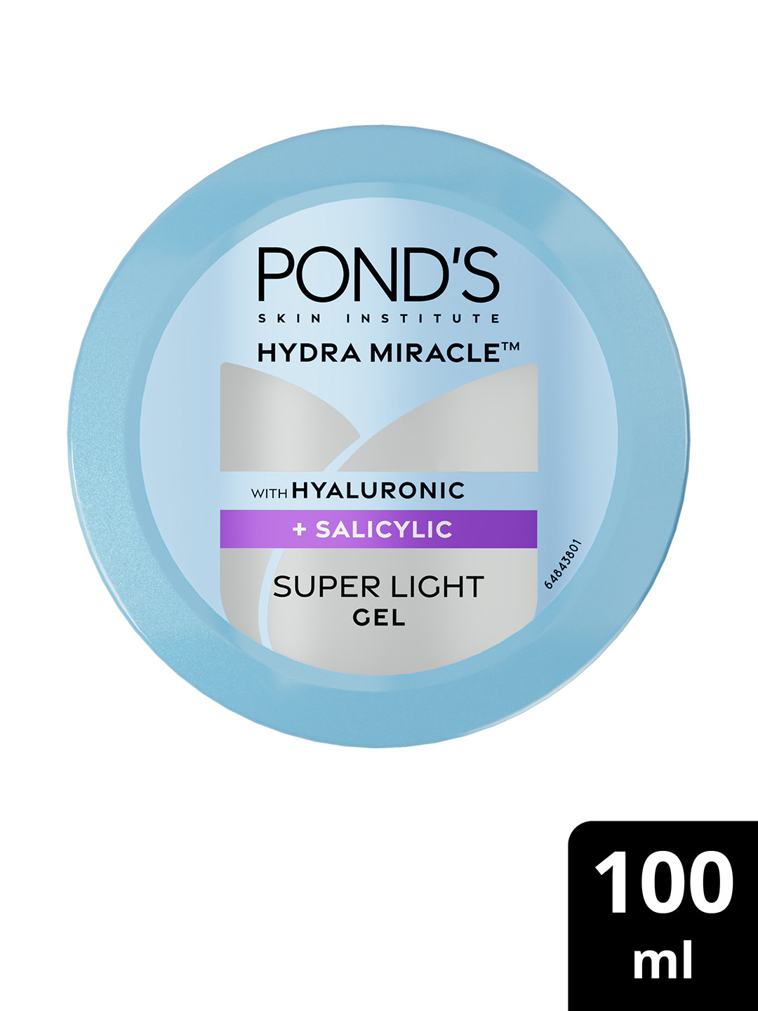 Ponds Hydra Miracle Super Light Gel With Hyaluronic Acid & Salicylic - 100ml