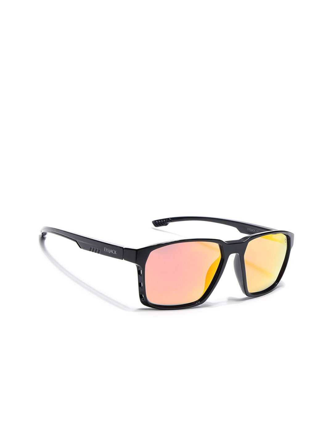 Eyejack by Voyage Square Sunglasses with Polarised and UV Protected Lens 91143PCL1148