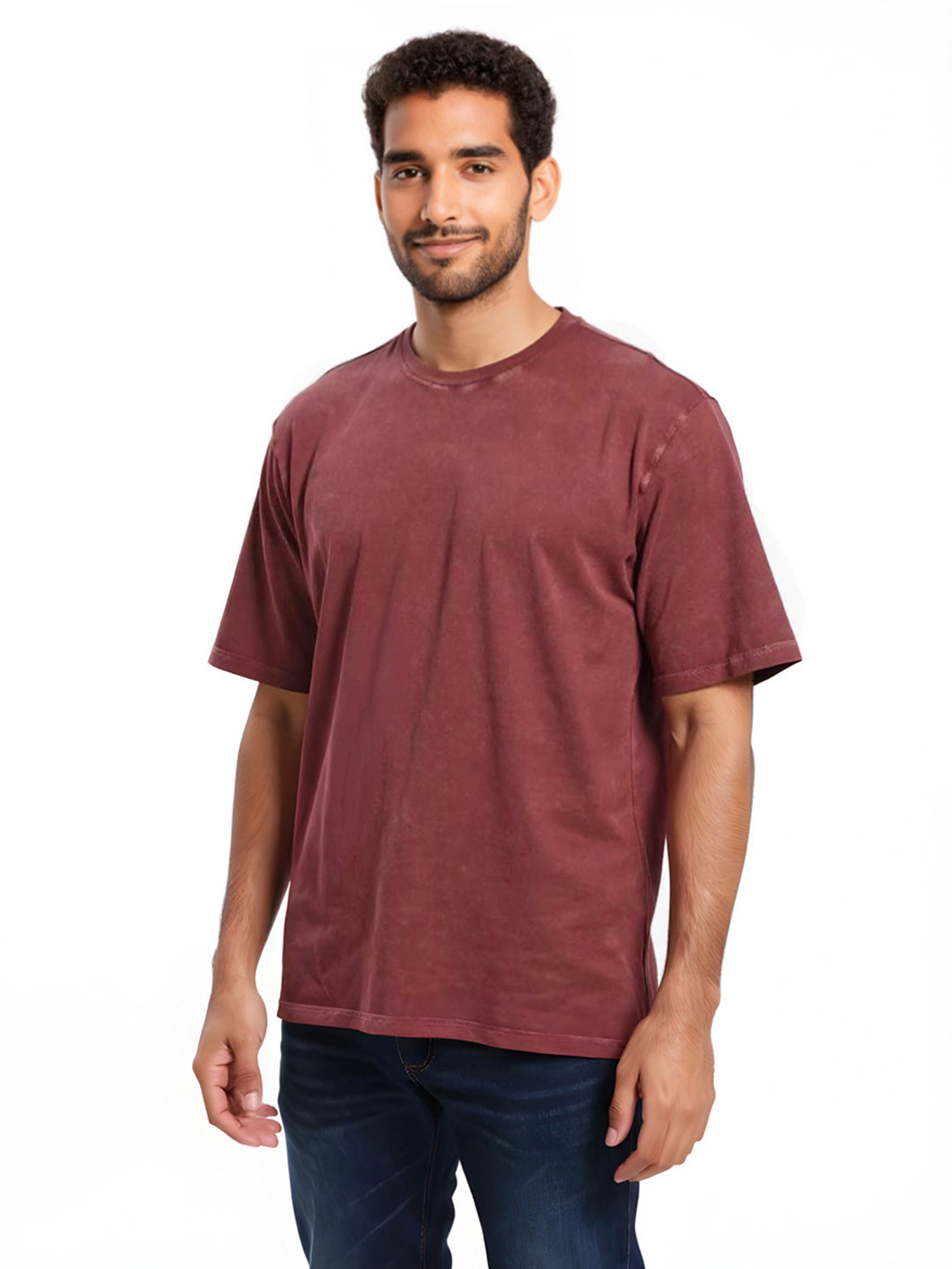 glitchez Washed Pure Cotton Oversize T-shirt