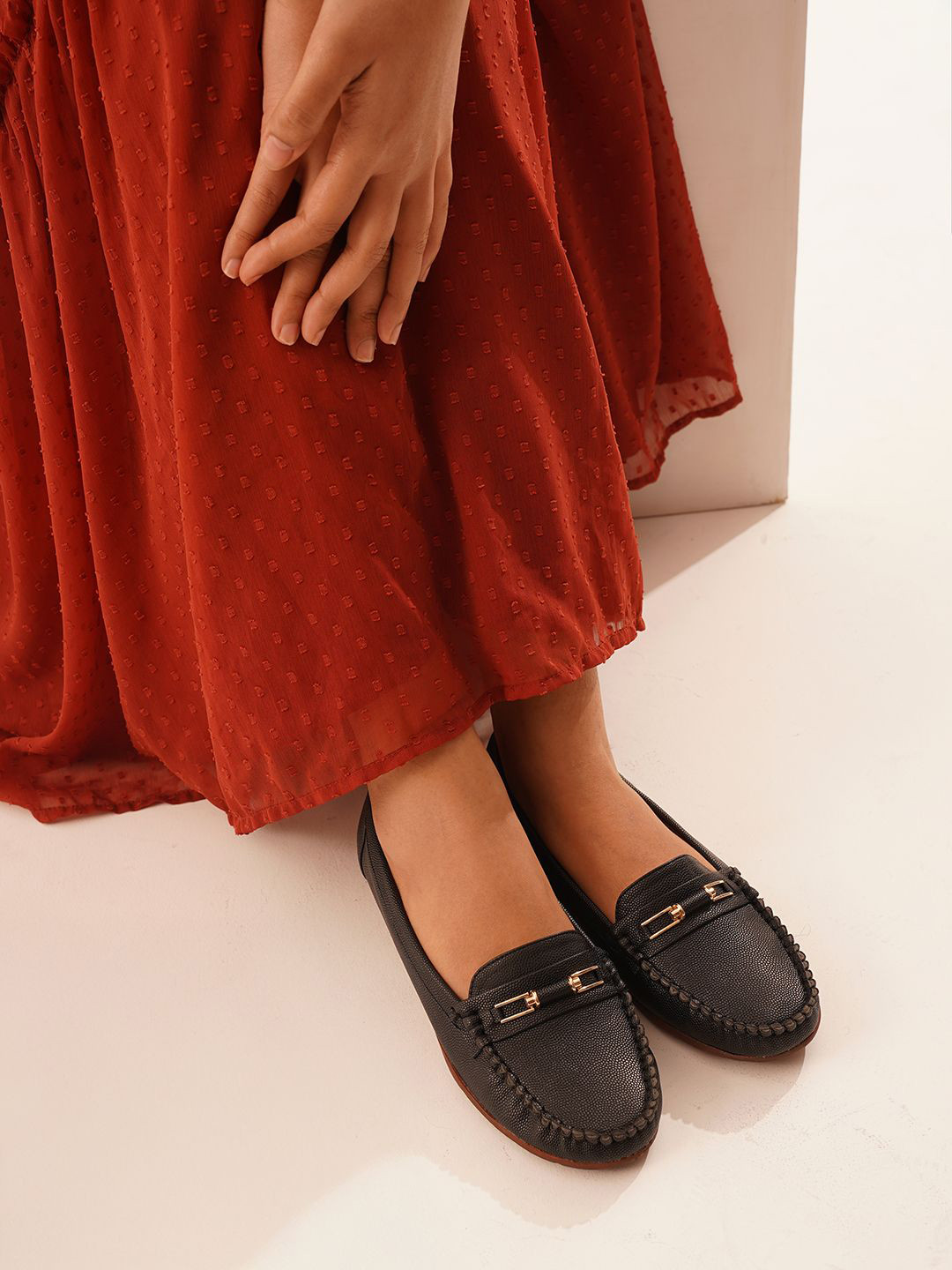 JM Looks stylish Horsebit Loafer for Women