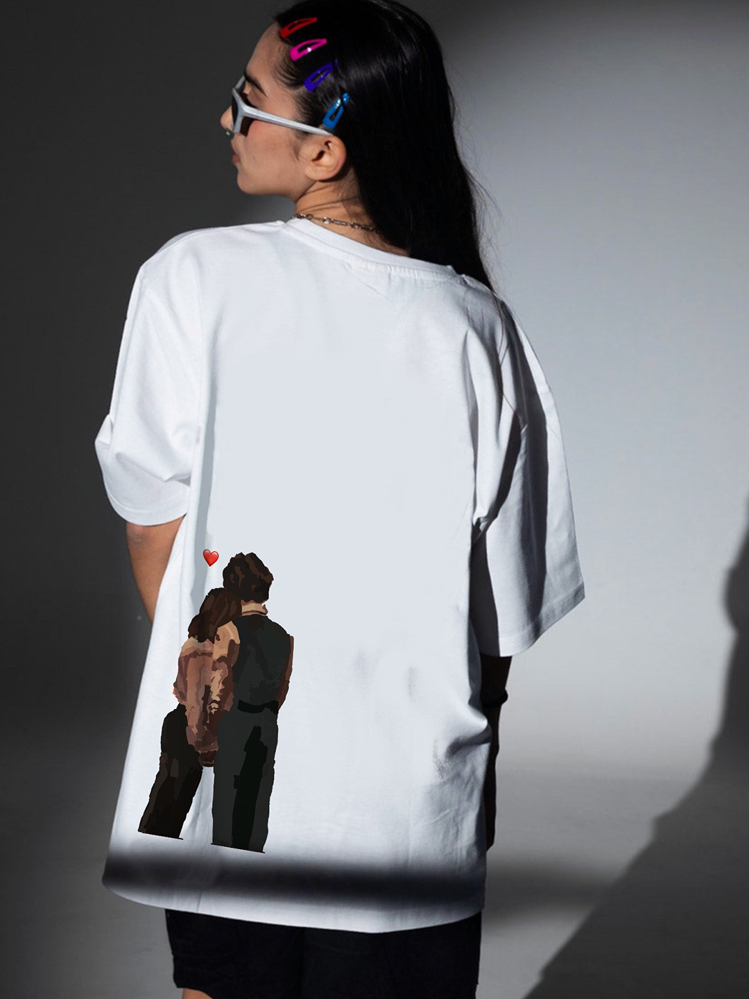 TheBTclub Men Favourite Person Oversized T-shirt