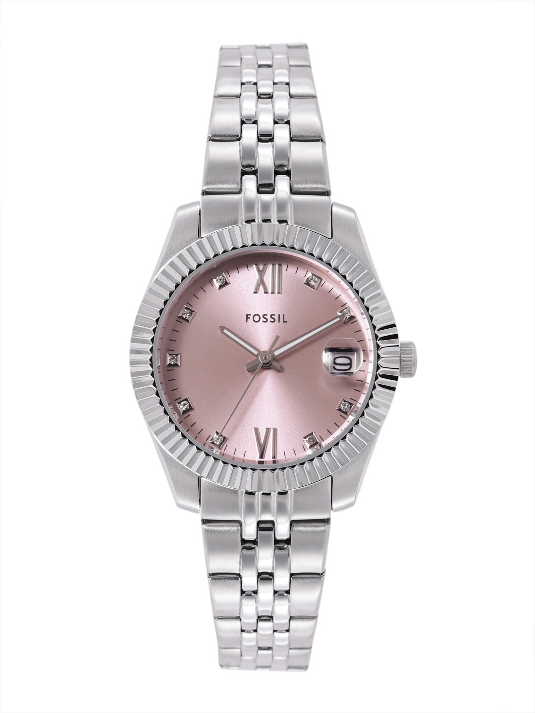 Fossil Women Scarlette Bracelet Style Straps Analogue Watch ES5403I