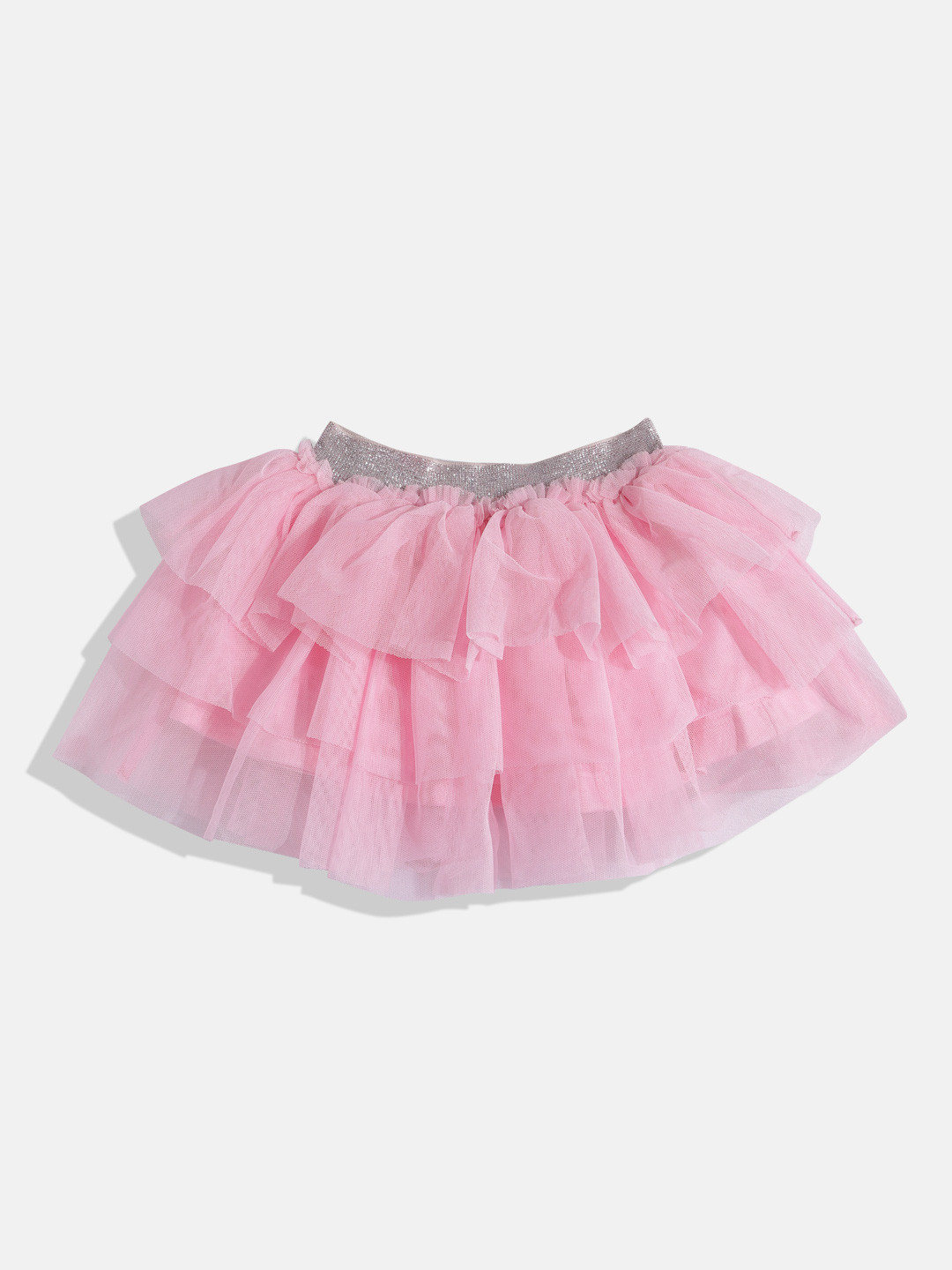United Colors of Benetton Girls Layered Ruffle Skirt