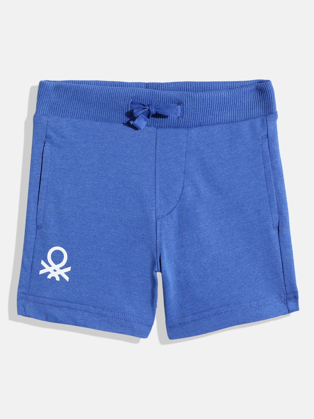 United Colors of Benetton Kids Boys Brand Logo Printed Knee Length Shorts